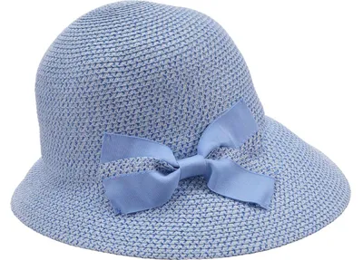 Seeberger Papierborten Glocke mit Schleife in blau