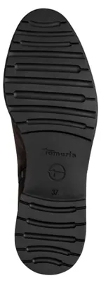 Produktbild von Tamaris Damen Stiefel Langschaft Zierschnalle Stretchschaft Leder 1-25618-43, Größe:41 EU, Farbe:Braun