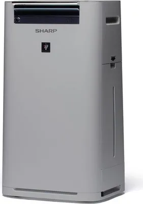 Image de SHARP UA-HG60E-L Purificateur d'air avec fonction d'humidification, Amélioration de la qualité de l'air, Idéal pour les personnes allergiques, Système de filtration à 3 niveaux, Filtre HEPA, Pièces jusqu'à 48 m², Gris clair [Classe énergétique A]