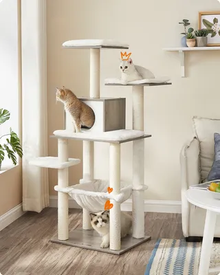 Obrázek produktu pro FEANDREA škrabadlo, 500 g/m² plyš, 138 cm, snadno se čistí, stabilní, moderní béžová barva