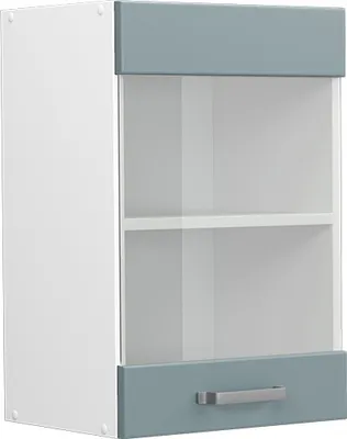 Productafbeelding van Glazen keukenkast Vicco R-Line Blauw-grijs 40 cm, Model 41217
