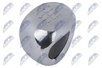Produktbild von NTY Schaltknauf 6-Gang Schalthebelknauf Chrom/Schwarz passend für PEUGEOT RCZ Coupe