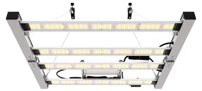 Immagine prodotto di Lampada LED da 200W per piante - Lampada flessibile per piante - Lampada di coltivazione da interno - Lampada di coltivazione a spettro completo - Intensità regolabile da 0% a 100%