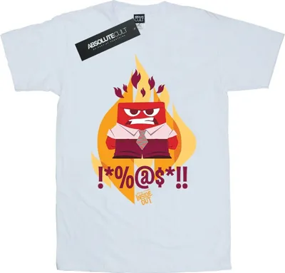 Produktbild von Disney - "Inside Out Fired Up" T-Shirt für Damen BI48867 (S) (Weiß)
