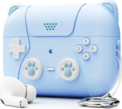 Image de INF Étui de protection en silicone pour Apple AirPods Pro 3 - Antichoc Bleu