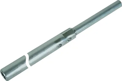 Produktbild von DEHN Rohrfangstange, D16/10mm, AlMgSi, Stange mit 2,5m, 1 Stk.
