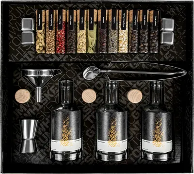 Zdjęcie produktu dla Dibys Gin Baukasten Set Mit Gewürzen Und Cocktail Mhd 12/26