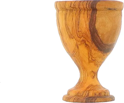 Produktbild von Olivenholz I Eierbecher I ca. 9 cm hoch I  Ø 5 cm