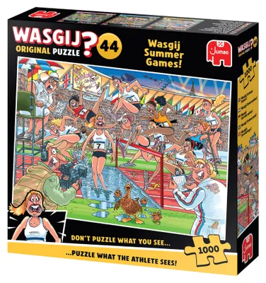 Produktbild von Wasgij Original 44 - Sommerspiele! (1000 Teile), 1000 Stück(e), Humor, 15 Jahr(e)