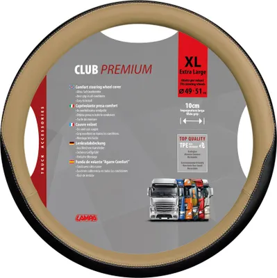 Immagine prodotto di Coprivolante Lampa Club, in Skeentex - XL - Ø 49/51 cm - Beige