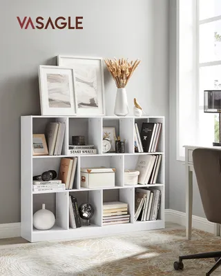 Produktbild von VASAGLE Bücherregal, Regal,Würfelregal, Standregal, 11 offene Fächer, horizontal