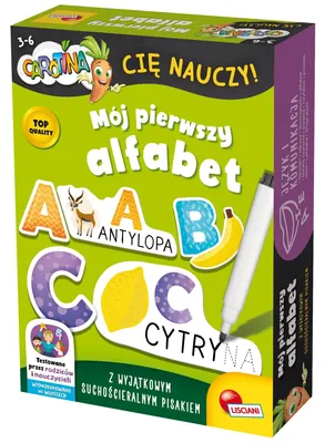 Obrázek produktu pro Lisciani Carotina Moje první abeceda – vzdělávací sada