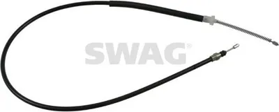 Produktbild von SWAG Handbremsseil Seilzug Feststellbremse passend für PEUGEOT 106 II Schrägheck (1A, 1C) Hinten Links Hinten Rechts 62 91 7909