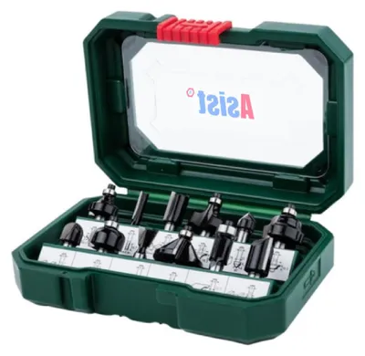 Produktbild von Oberfräser-Set, 12-teilig, ASIST AR04-0202