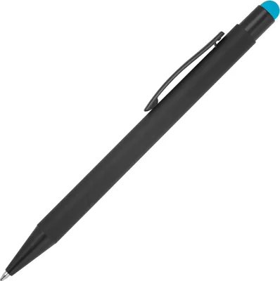 Produktbild von Touchpen Kugelschreiber / aus Metall / Stylusfarbe: türkis