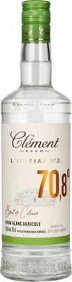 Produktbild von Clément Rhum L'Initial Agricole Blanc 70,8% Vol. 0,7l