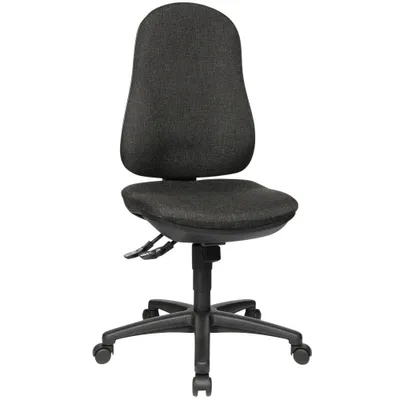 Produktbild von Topstar Bürostuhl Support SY, 8550 G22 anthrazit, schwarz Stoff