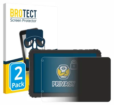 Produktbild von 2x BROTECT Sichtschutzfolie für DMD T880X 8" Anti-Spy Privacy Sichtschutz Blickschutz Folie Blaulicht-Schutz