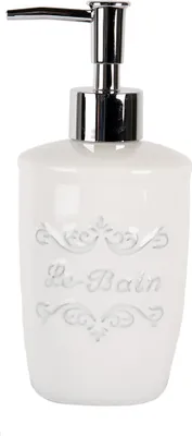 Zdjęcie produktu dla Dozownik mydła Clayre & Eef 325 ml Biały ceramiczny