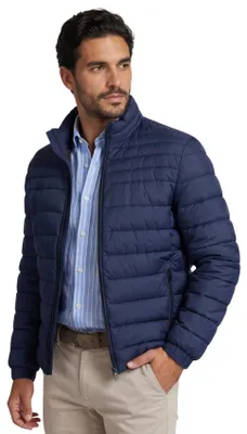 Produktbild von BOSS Orange Oden2 gesteppte Jacke dunkelblau