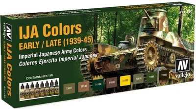 Vallejo IJA Colors Camouflage (1939-1945) 71160 Model Air 8x IJA Farben