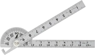Produktbild von Shinwa® Winkelmesser aus Japan - Edelstahl, Metall, Aluminium - Messwerkzeug