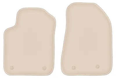 Produktbild von DURBAN Beige Velours-Fußmatten vorne für Alfa Romeo Giulietta Schrägheck (2010-2020)
