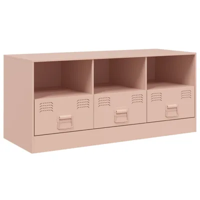 Produktbild von TV-Schrank Rosa 99x39x44 cm Stahl