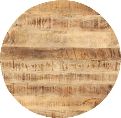 Zdjęcie produktu dla Blat stołu, lite drewno mango, okrągły, 25-27 mm, 60 cm