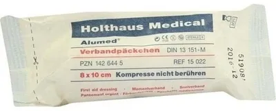 Productafbeelding van Holthaus Medical Alumed® verbandpakket met kompres, steriel, 8x10 cm