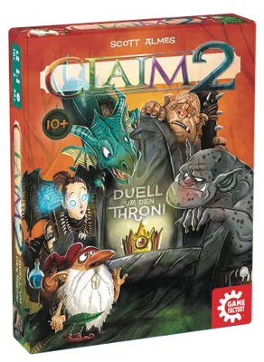 Zdjęcie produktu dla Game Factory Claim 2, Gra karciana, Słowo, 10 lat(a), 25 min