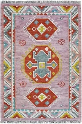 Productafbeelding van Kelim Peru 1302, paars (155x240 cm)