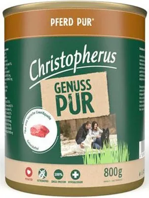 Produktbild von Christopherus Pur - Pferd 800g, Adult, jede Rasse, Pferd, 800 g