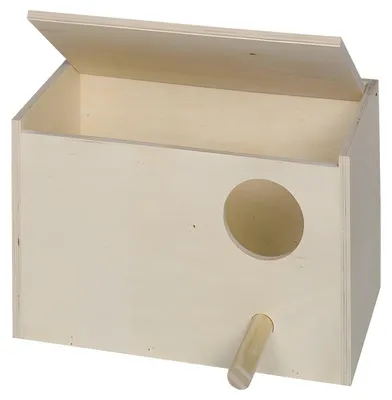 Image de Nobby Nichoir pour grandes perruches horizontal 36 x 25 x 25 cm