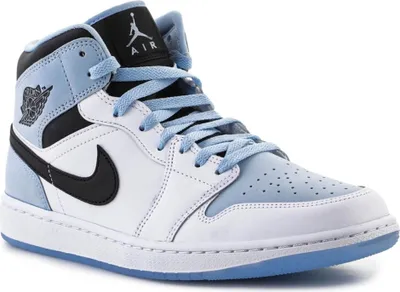 Produktbild von Air Jordan 1 Mid SE Ice Blue Black - EU: 46