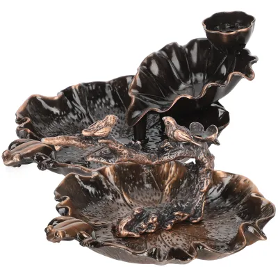 Produktbild von Lotus Rückfluss Räucherstäbchen Brenner,Lotus Räucherstäbchen Brenner,Rückfluss Räucherstäbchen Brenner,Räucherstäbchen Halter,Buddhistische Meditation Dekoration,Yoga Raum Ornamente