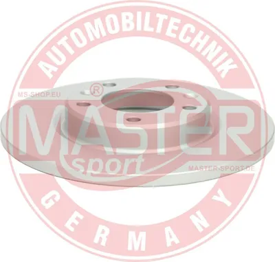 Produktbild von MS 24011202111PR-PCS-MS Bremsscheibe (1x Stück) Hinterachse für CITROËN C4 GRAND PICASSO II (DA_, DE_)