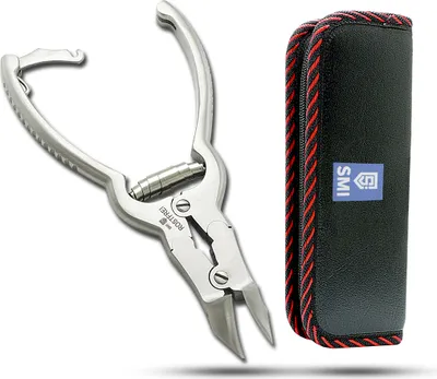 Produktbild von SMI 16 cm Nagelzange Kopfschneider - Fußnagelzange mit Doppelübersetzung Fussnagelzange