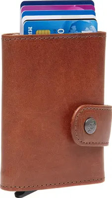 Image de The Chesterfield Brand Cuir porte-monnaie Larino Wallet Cognac brun