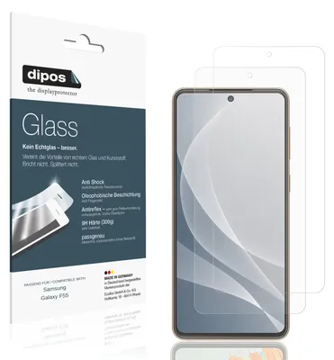 Immagine prodotto di 2x Pellicola Protettiva per Samsung Galaxy F55 Protezione opaco Vetro Flessibile 9H dipos