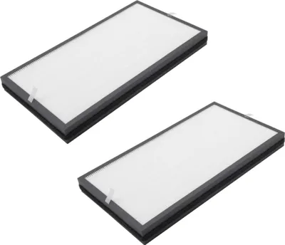 Produktbild von 2x Trade-Shop Luftfilter Kombi-Filter (HEPA + Aktivkohle) kompatibel mit Boneco P340 Luftreiniger Luftbefeuchter ersetzt A341