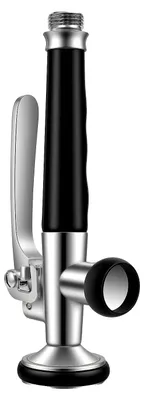 Produktbild von Küchenspüle Sprühkopf, Messingkonstruktion, modernes Design, schwarz