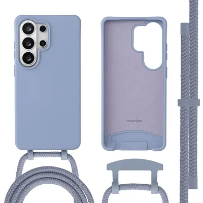 Productafbeelding van imoshion Color Backcover met afneembaar koord met MagSafe voor de Samsung Galaxy S26 Ultra - Ash Blue