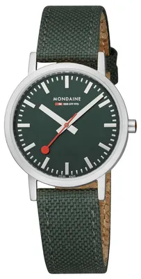 Produktbild von Mondaine Uni Uhr Classic Armbanduhr 36 mm A660.30314.60SBF Textil