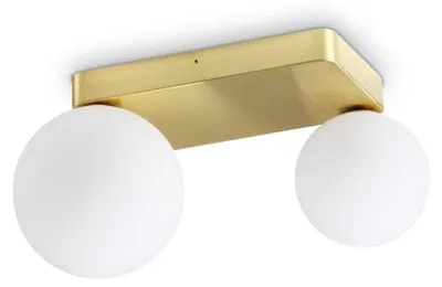 Produktbild von Zeitgenössische Wandleuchte Penta Metall Gold 2 Lichter G9 4W 3000K Ip20