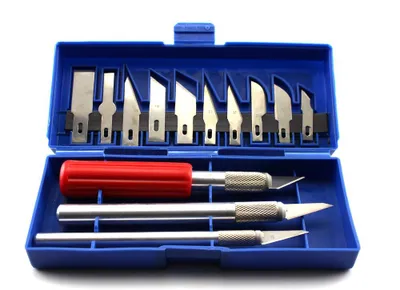 Produktbild von Veto 009135 Schnitzsatz 16-teilig Präzisionsmesser Set