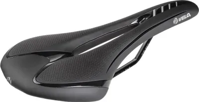 Productafbeelding van Velo Fit Athlete FC, Zadel voor fiets, Wegwedstrijden, Unisex, Zwart, Effen, 15,2 cm