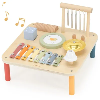 Produktbild von Viga hölzerner pädagogischer musikalischer Sinnestisch 7in1