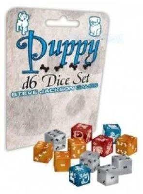 Imagen del producto de Puppy D6 Dice Set – Dados – Steve Jackson Games