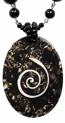 Produktbild von Hals-Kette mit Muschel-Anhänger Hals-Schmuck